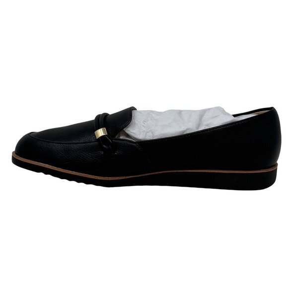 LifeStride Velocity‎ 2.0 Womens Zaharav Faux Leather Loafers Size 10M Black - Picture 4 of 11